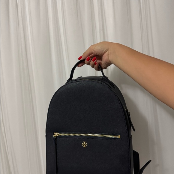 Tory Burch Elegant Black Backpack